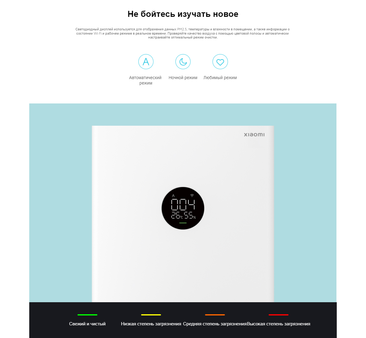 Xiaomi Smart Air Purifier 4 Lite (AC-M17-SC)